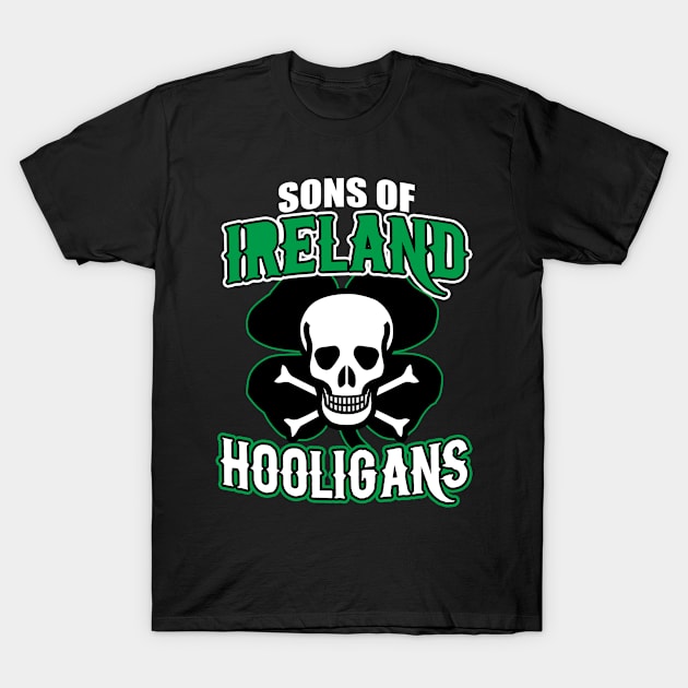 Sons Of Ireland T-Shirt by funkyteesfunny